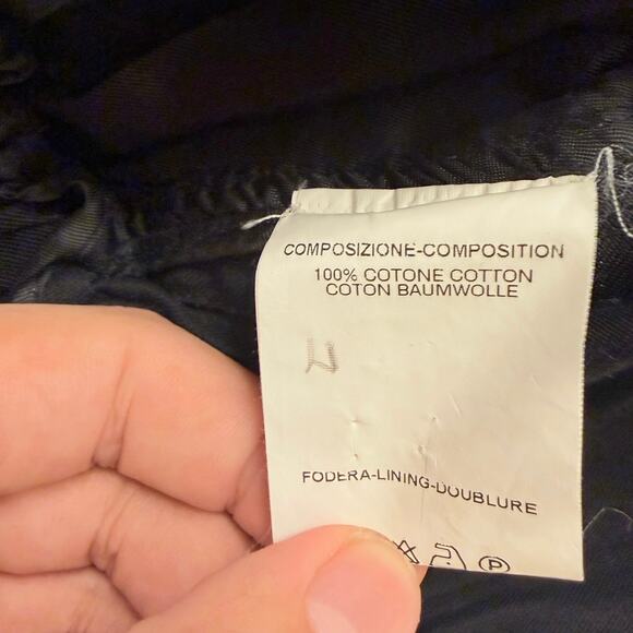 YSL Rive Gauche Tom Ford 2003 Studded Military Jacket Black FR 36 Archive Runway - Picture 9 of 11